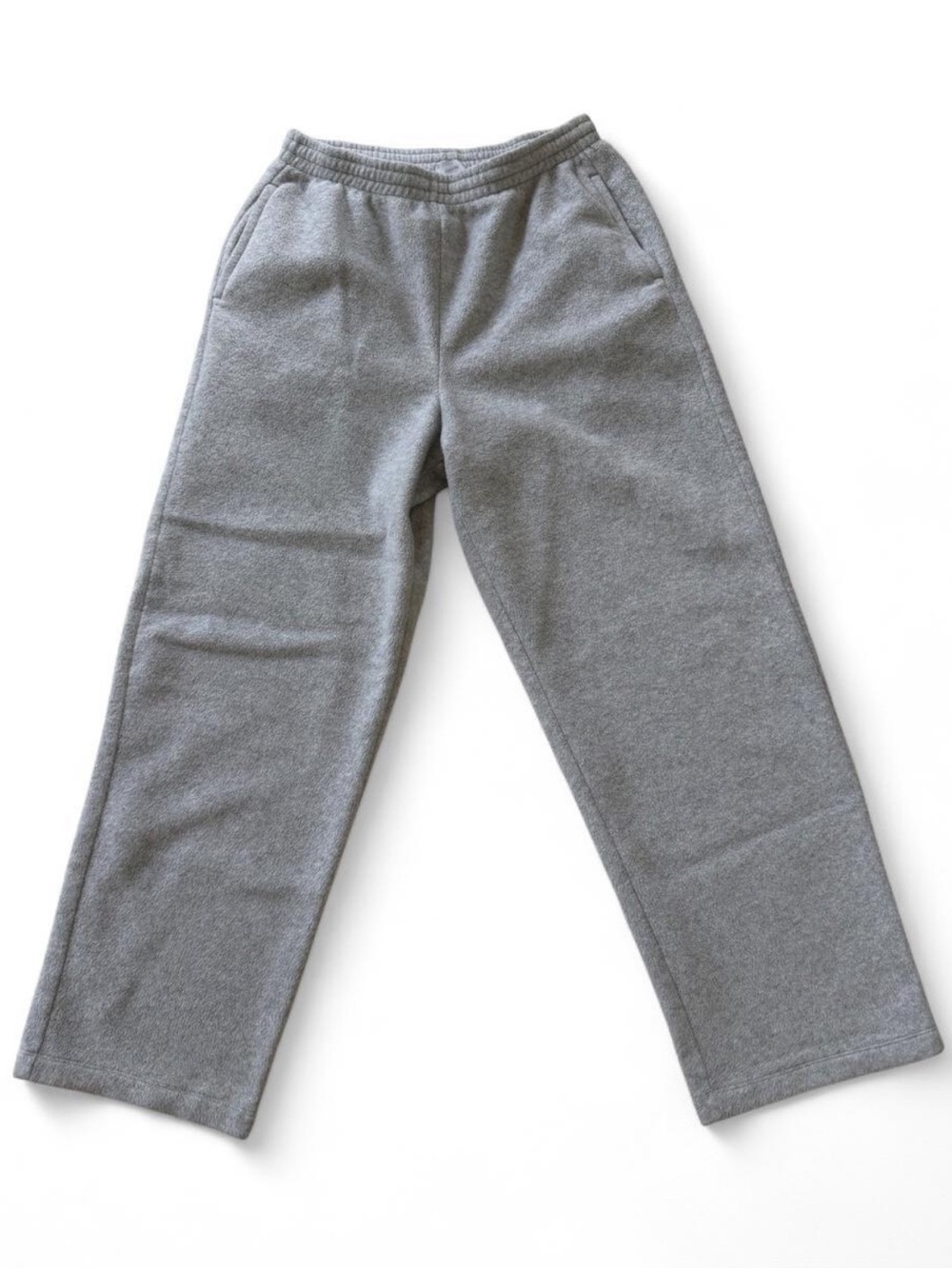 Skims Fleece Classic Straight Leg Sweatpants, Size L